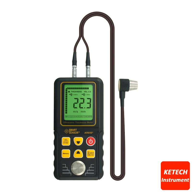 

Portable Digital Ultrasonic Thickness Gauge AR850