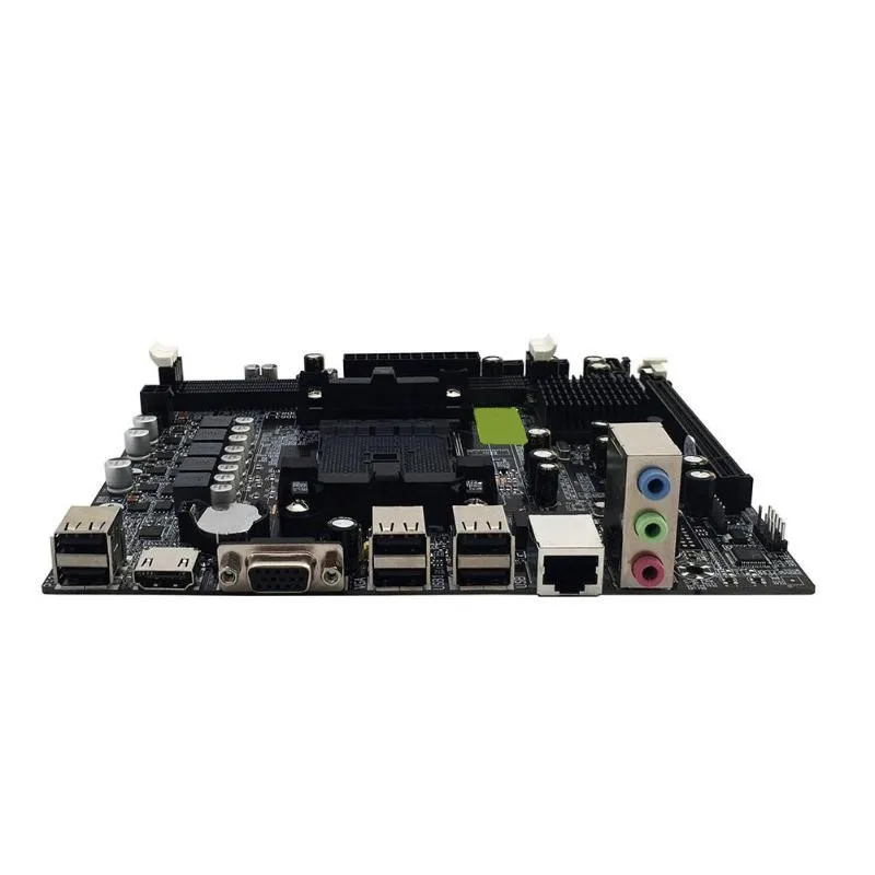 

Desktop Motherboard A55/A58 PCI-E 2xDDR3 4xSATA2 Interface Motherboard Compatible for AMD LCC77