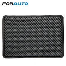 FORAUTO автомобильный Противоскользящий коврик для хранения для телефона, держатель для монет, солнцезащитных очков, аксессуары для приборной панели, нескользящий коврик, Силиконовая сетка