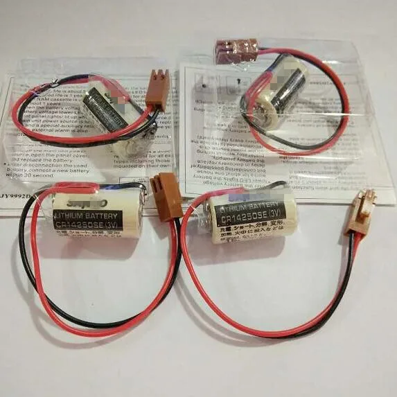 2 шт. Оригинальный Новый CR14250SE 3 в CR14250SE(3 В) CR1/2AA CR14250 14250 ПЛК промышленный литиевый