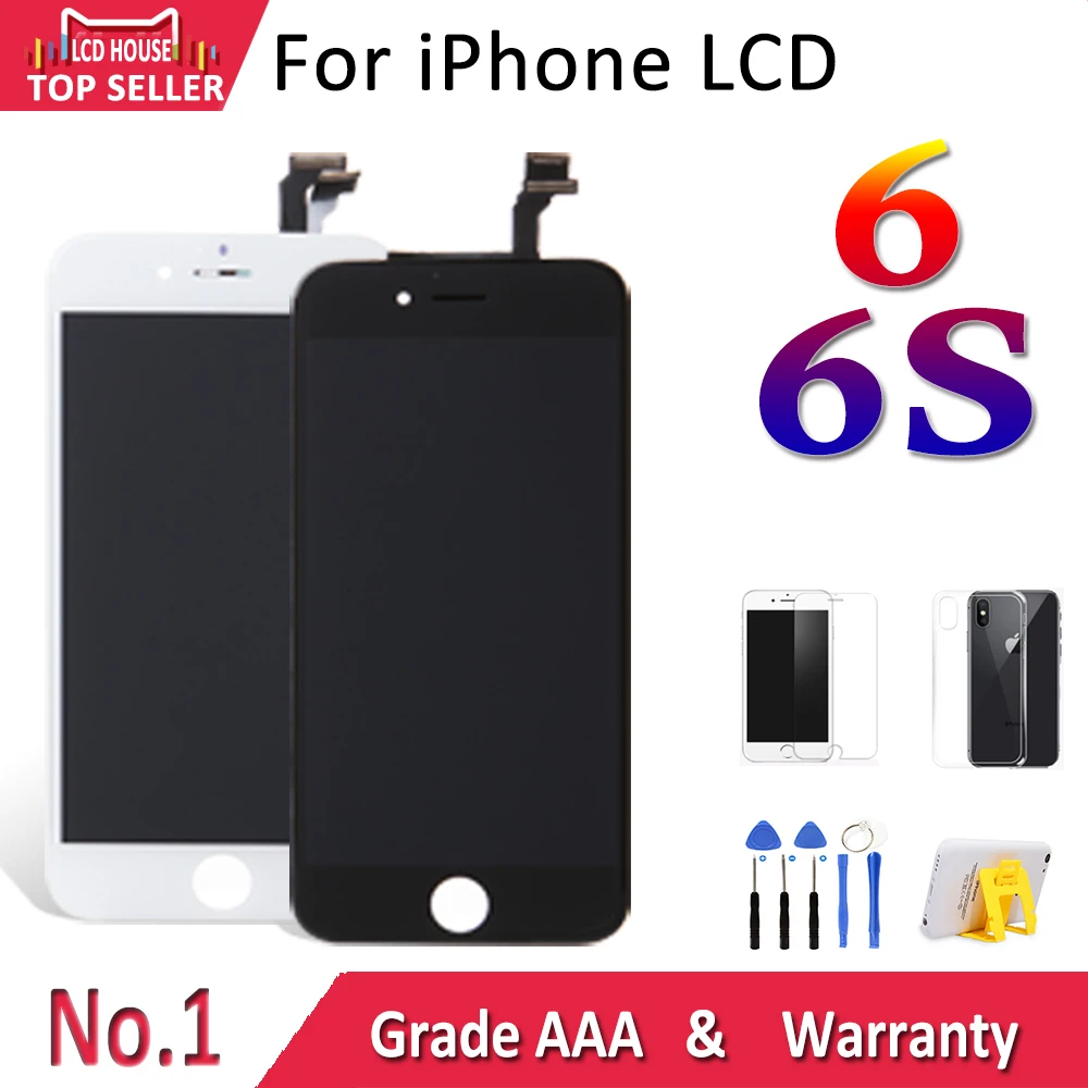 Дисплей класса AAA для iphone 6 6S сменный сенсорный ЖК экран с дигитайзером в сборе