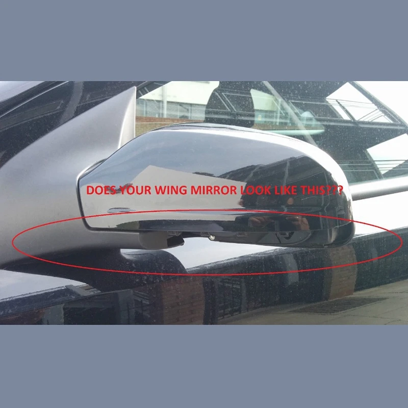 Для Vauxhall Opel Astra H Mk5 04-09 корпус бокового зеркала Нижняя крышка боковой Нижний держатель