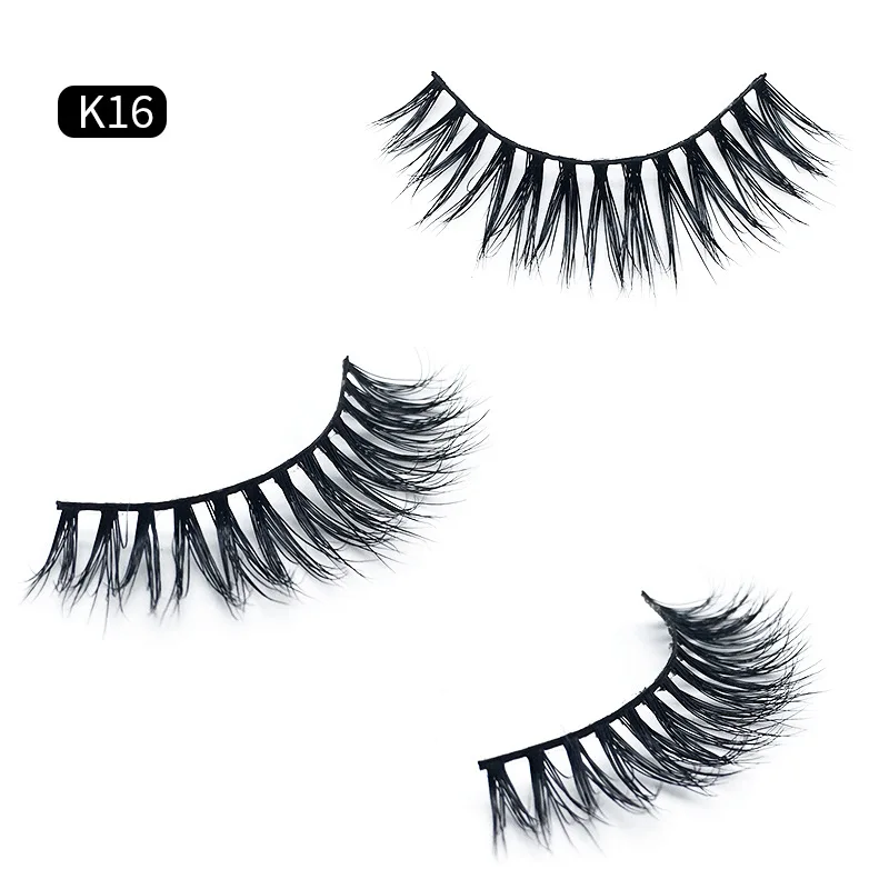 Mangodot Eyelash 3D Mink Lashes Luxury Hand Made Mink Eyelashes Thick Volume Upper Lashes Cruelty Free Mink False Eyelashes