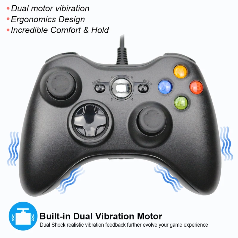 Wireless/Wired Bluetooth Controller For Xbox 360