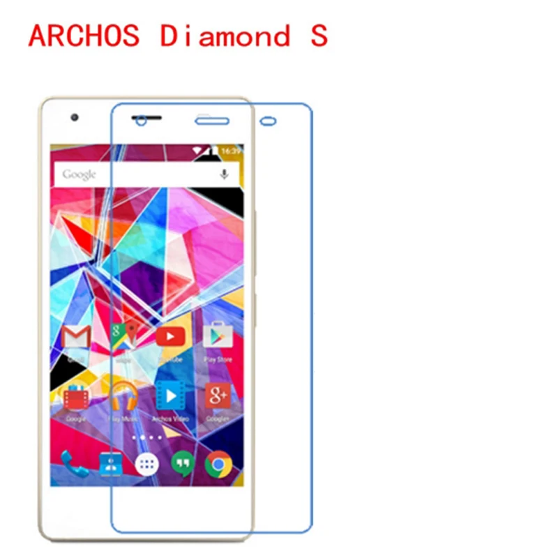 3-Pack) для Archos Diamond S 9 H Улучшенная прочность и безопасность плексигласа протектор экрана