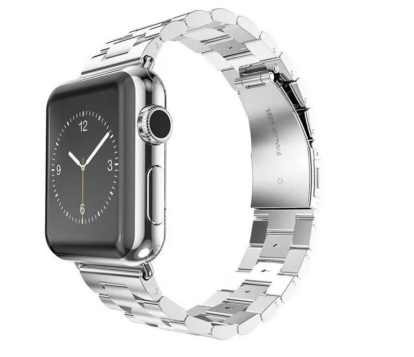20 шт. ремешок из нержавеющей стали для Apple Watch Band 40 мм 44 мм Бабочка Пряжка ремешок для Apple Watch Band 38 мм 42 мм Серия 1 2 3 4