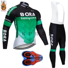 

Best-selling 2018 winter Thermal Fleece cycling jersey long sleeve men with pants cycling sets bike wear cycling 9D 21 colors