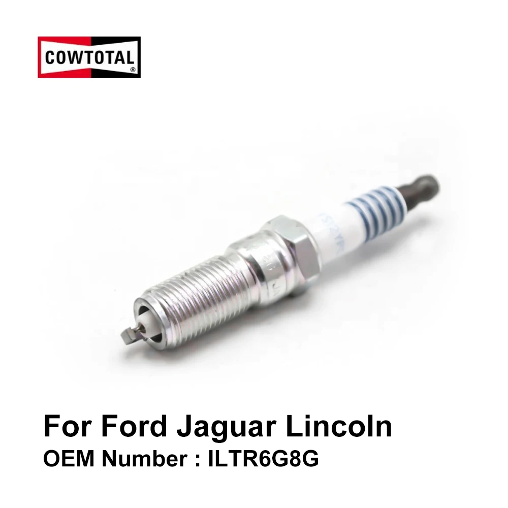 Свеча зажигания cowtote иридиевая для Ford Mustang Explorer Jaguar XF XE Land Rover Discovery Lincoln MKC OE ILTR6G8G