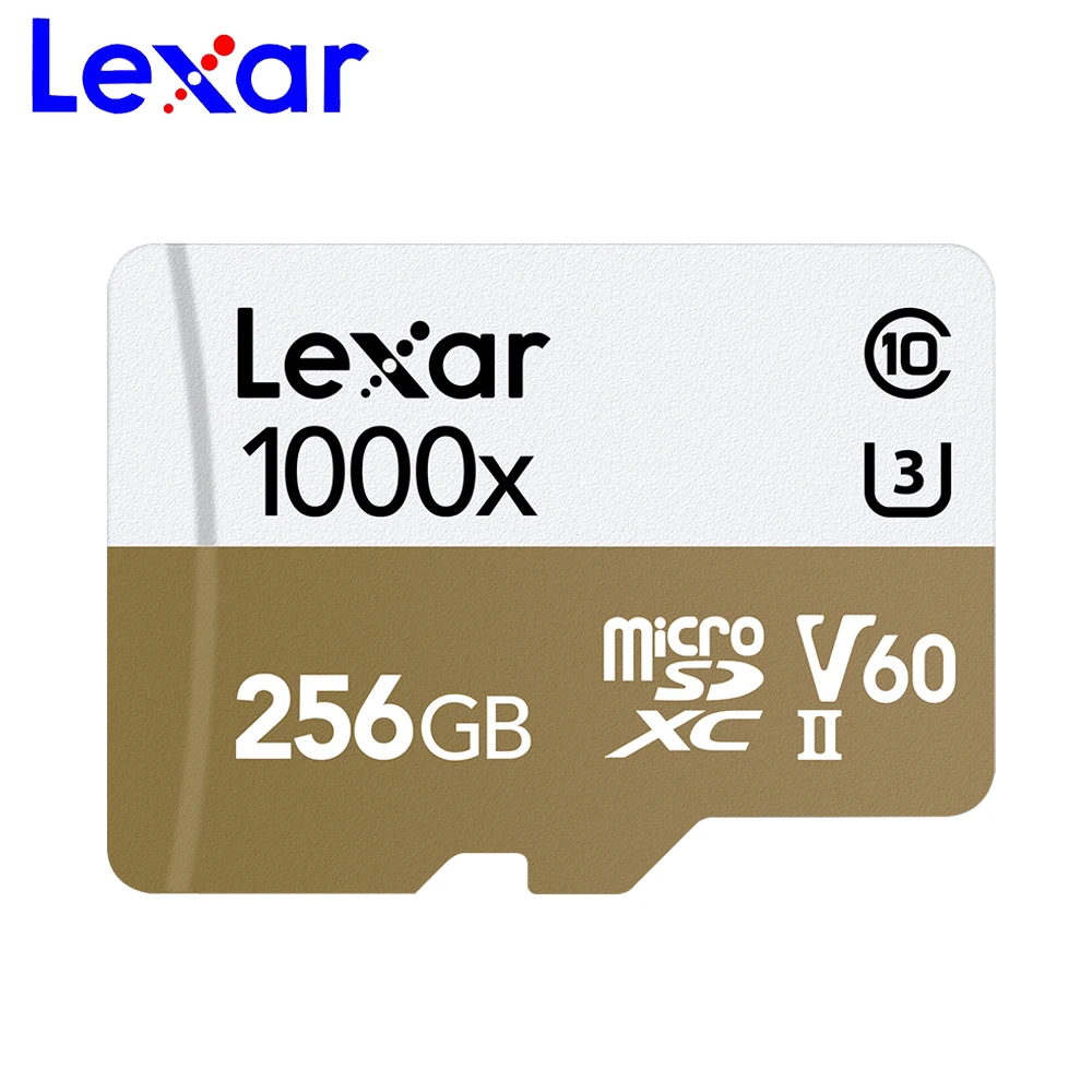 Lexar Micro SD 150 МБ/с. 1000x Class 10 64 Гб оперативной памяти, 32 Гб встроенной памяти, micro SDXC 128GB tf устройство чтения карт памяти UHS для беспилотная спортивная видеокамера