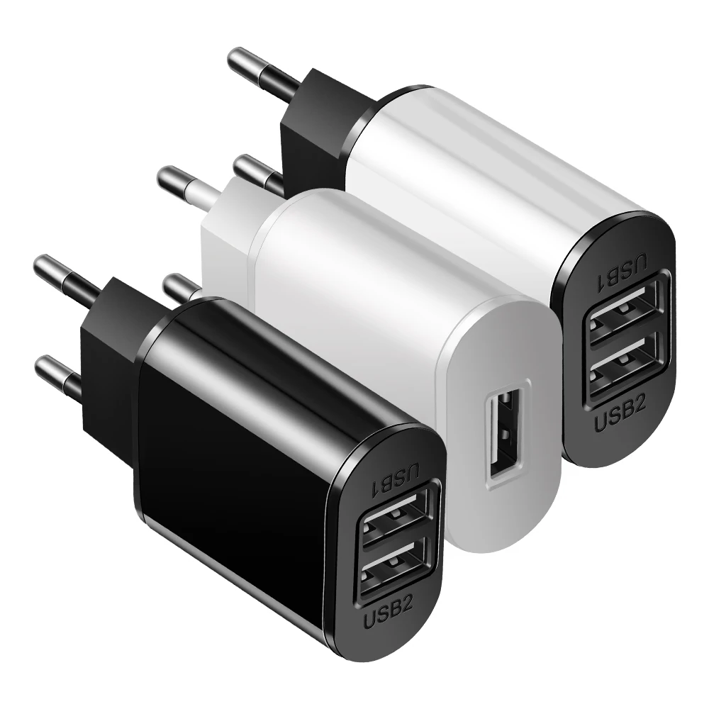 5V 2A EU Plug USB быстрое зарядное устройство мобильный телефон настенный адаптер питания для путешествий для iPhone 6 6s 7 8 Plus samsung S8 S7edge Xiaomi зарядное устройство