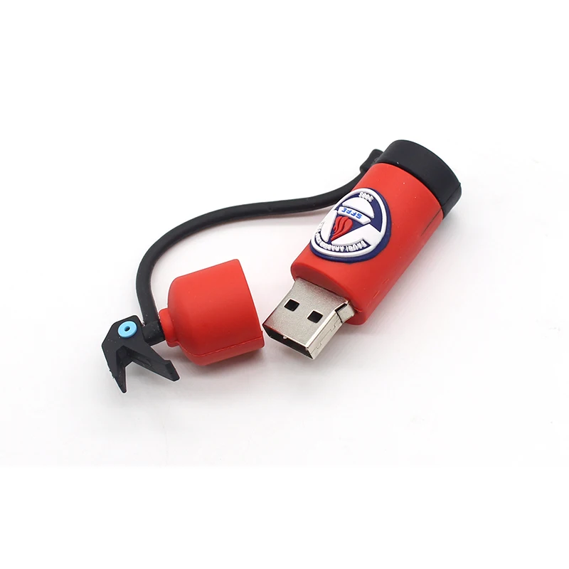 Флеш-накопитель USB флеш-накопители 8 Гб Огнетушитель пожарный двигатель флешки 32 Гб персонализированные 4 Гб 16 Гб карта памяти USB диск подарки