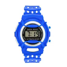 Sport Children Girls Boys Analog Digital LED Watches Electronic Waterproof Wrist Watch New Kid Clock Relogio Saat 2019 Gift