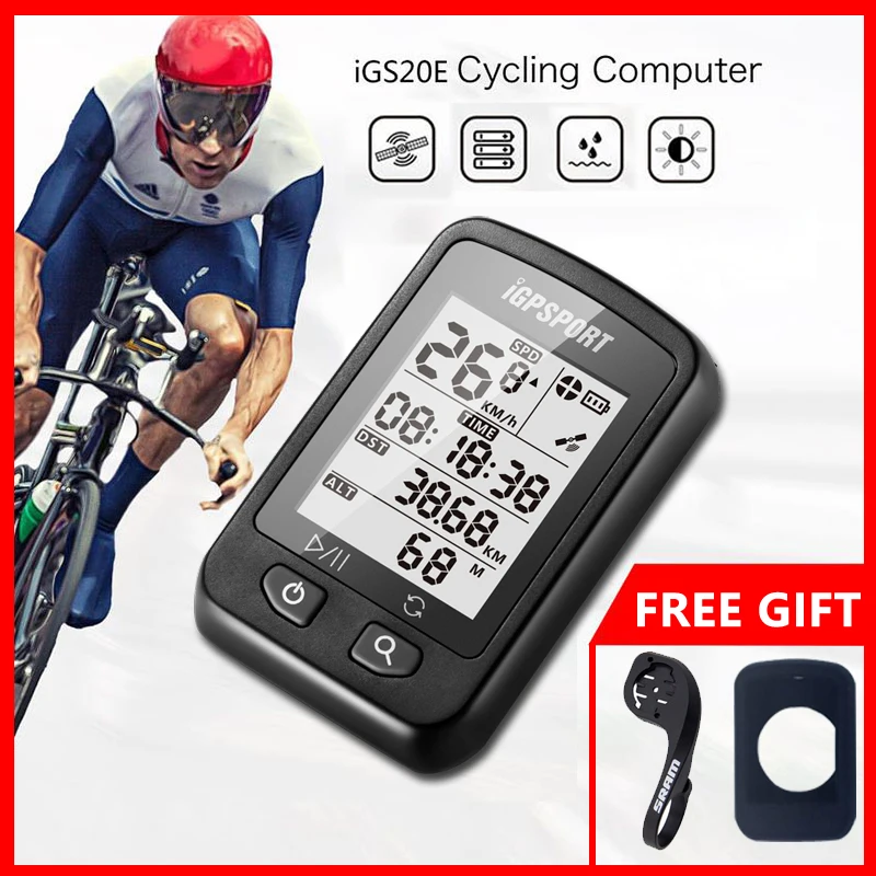 I GPS порт iGS20E велосипедный компьютер умный Водонепроницаемый IPX6 MTB дорожный