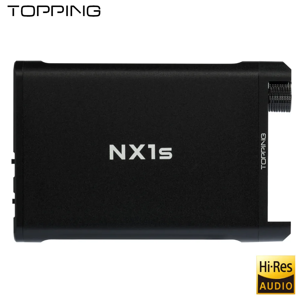 Topping NX1s Hi Res Digital HiFi Portable Headphone Amplifier Gain Bass adjustable Factory direct sales Guarantee genuine