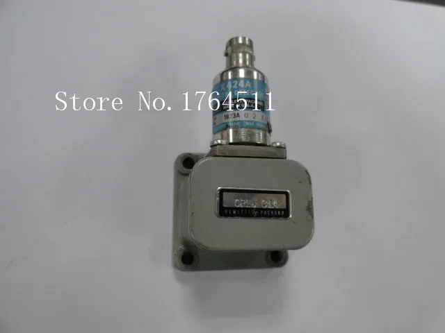 

[BELLA] ORIGINAL X424A 8.2-12.4GHz 0.3dB WR90 WG-BNC waveguide detector.