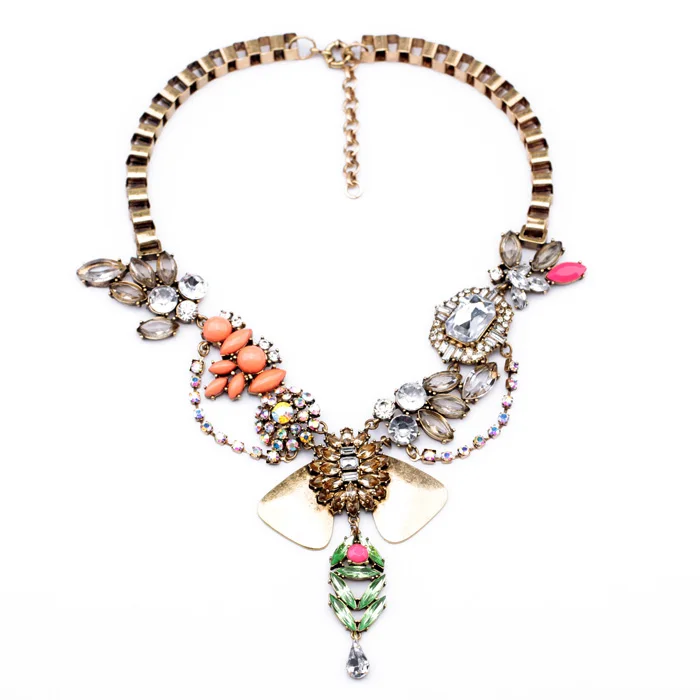 

Fashion Box Chain Best Friend Necklaces