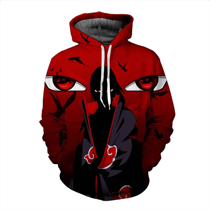 

2017 new large size 3D Hoodie Naruto anime Uchiha Itach men women Hoodies Sweatshirts 3d hoodie Sweatshirt for men