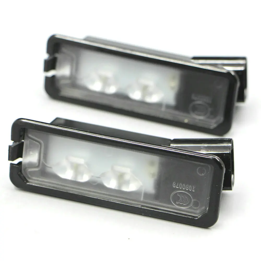 

2 Pcs VW OEM Original LED License Plate Light Fit Apply to Golf MK6 MK7 Passat B7 CC Polo 6R 35D 943 021 A 35D943021A