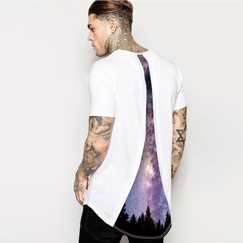 

Fashion Print T Shirt Men Hip Hop Tee Tops Streetwear T-shirt High Street Undershirt O-neck Shirts Funny Casual Man Shirts