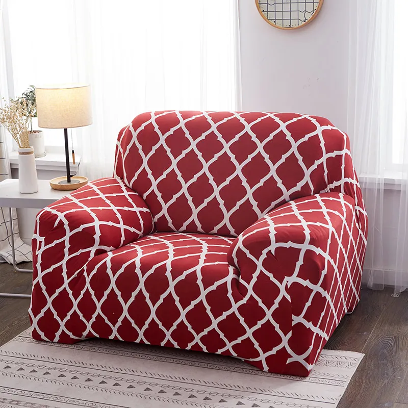 Геометрический эластичный чехол для дивана, современный чехол для дивана из спандекса, чехлы для дивана для гостиной, чехлы для дивана, copridivano cubre, диван - Цвет: Color 5