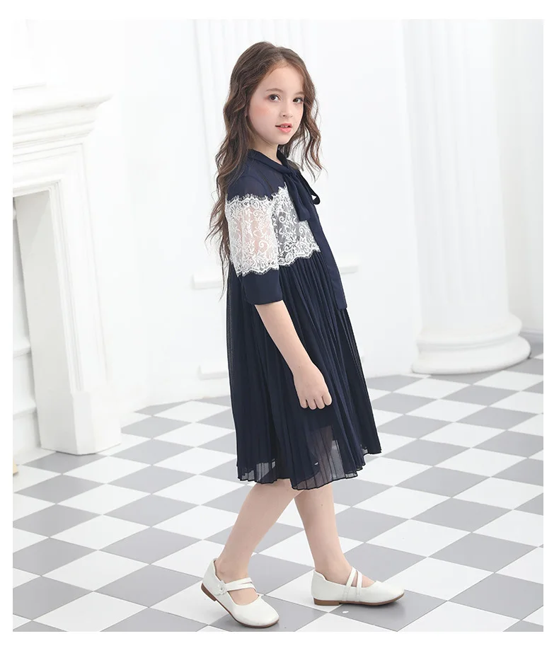 Summer Kids Girls Chiffon Princess For Girls Evening Party Dresses Teenager Children Clothing 5 6 7 8 9 10 11 12 14 16Year