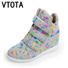 Vtota ботильоны женские туфли на платформе кроссовки женщин ботинки обувь для женщин обувь женщина ботинки женские осень сапоги зимние женские женская обувь на платформе клинья туфли кроссовки Ботильоны клинья X761
