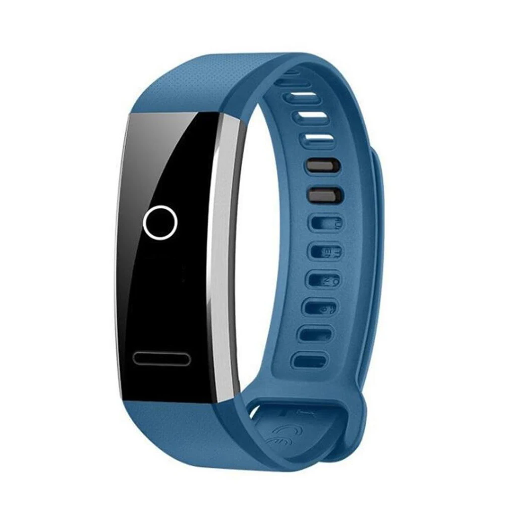 Одноцветный сменный силиконовый ремешок на запястье для смарт часов Huawei Band 2/2