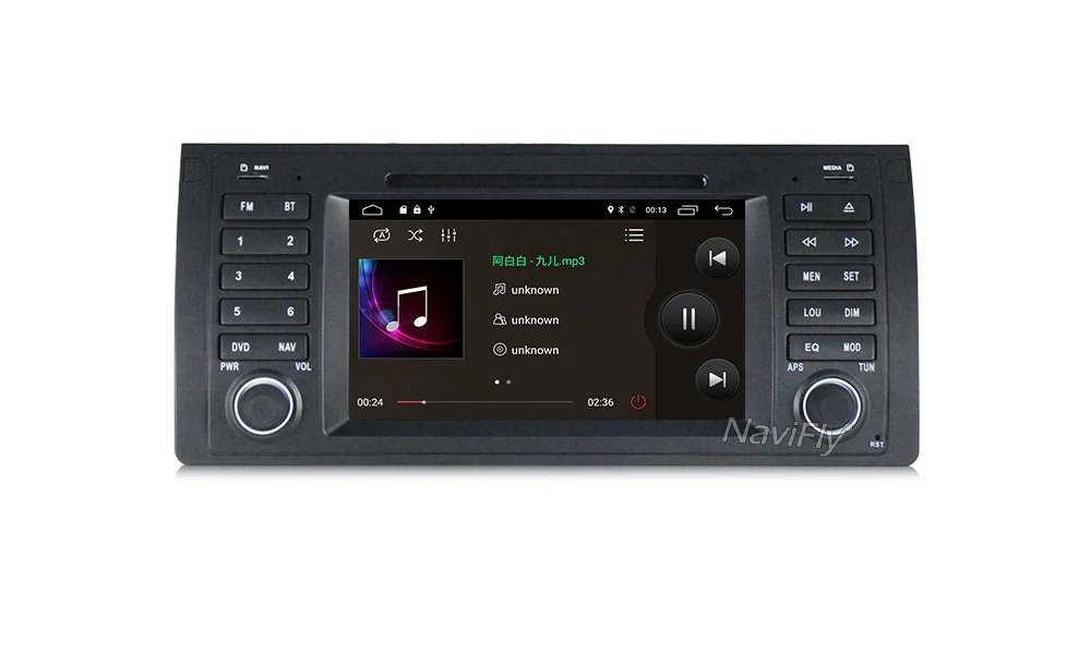Excellent German warehouse Tax free!android7.1 car gps dvd radio Stereo multimedia Player for BMW/E39/X5/M5/E53 4G wifi bluetooth 13