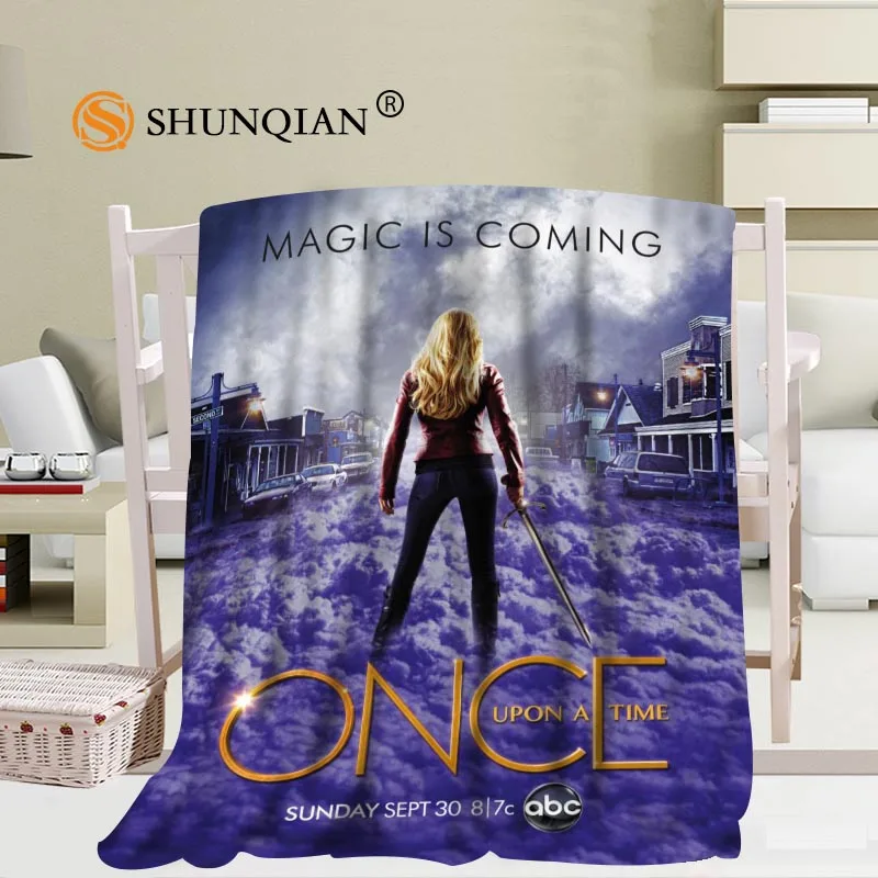 

Once Upon a Time Season Blanket Soft DIY Sofa Bed Throw Blanket Kid Adult Warm Custom Blanket 56x80Inch50X60Inch40X50Inch