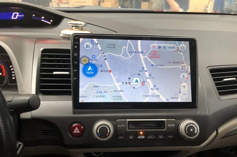 2 din android Автомагнитола для honda civic 2006-2011 с 10," android 8,1 wifi 4G с управлением на рулевом колесе камера заднего хода