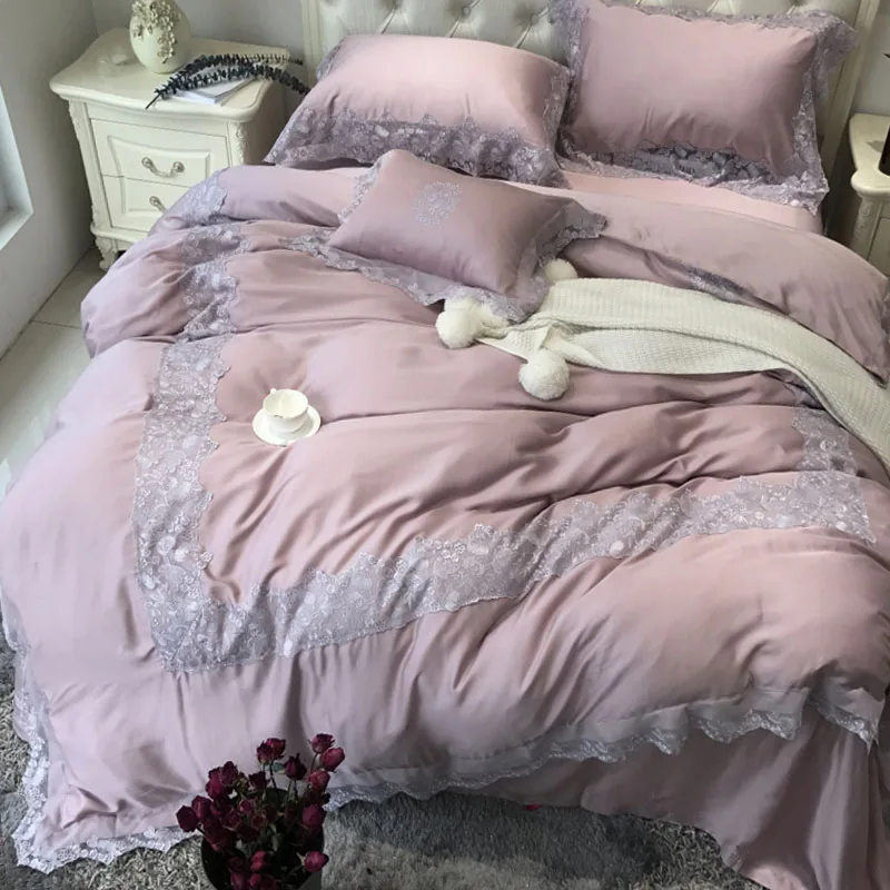 Free shipping Imported 80 double sided Tencel four piece spring and