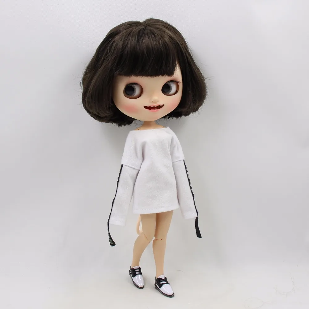 Blyth Doll icy licca body bjd одежда свитер с длинными рукавами оверсайз, только костюм без куклы