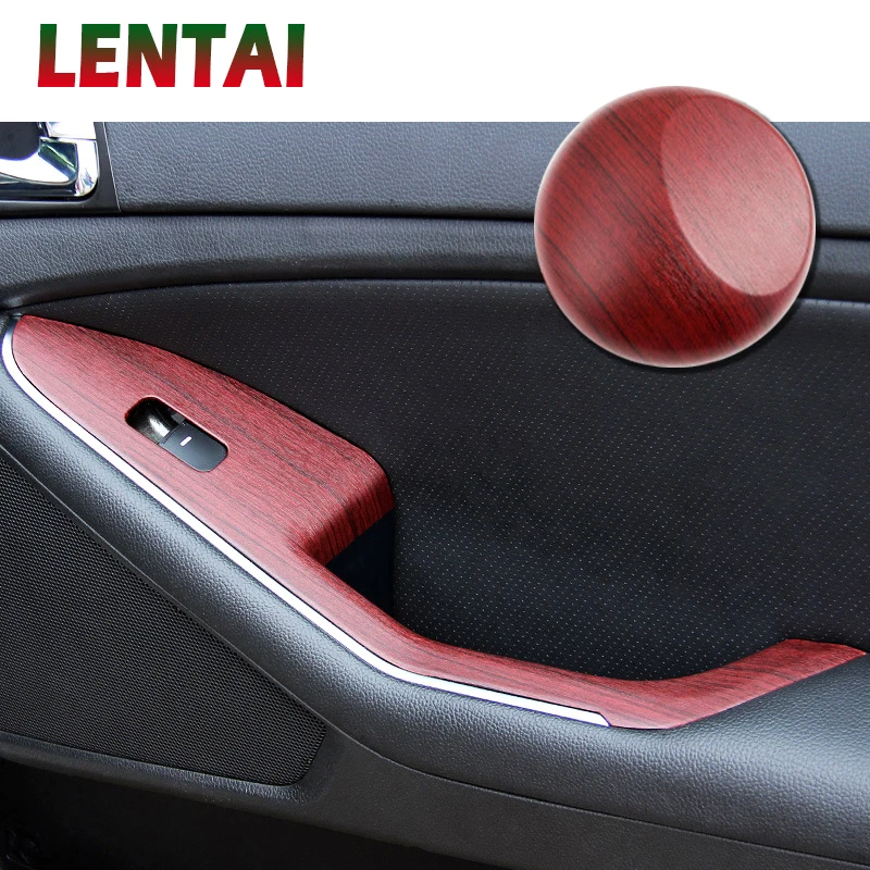 Lentai Per Renault Megane 2 3 Duster Captur Infiniti Chery Car Sticker Wood Grain Film Fibra Vinile Wrap Auto Interior Pvc Film