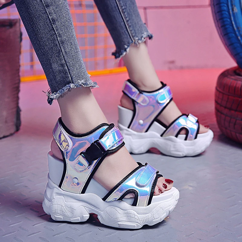 

Summer Wedges Shoes For Women Shoes High Heels Women Sandals Buty Damskie Ladies Shoes Heels Wedge Sandals Platform Sandals