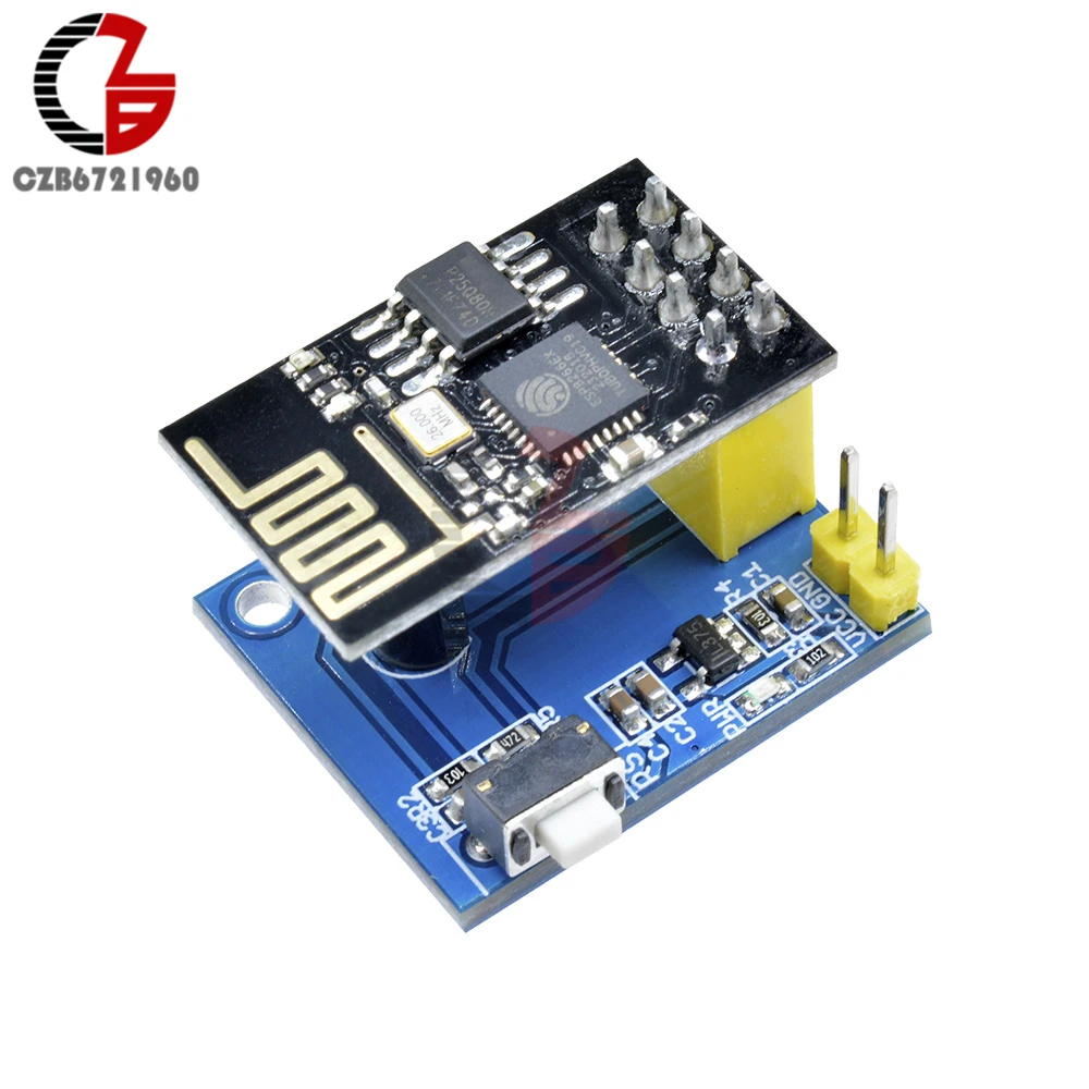 Беспроводной Wifi ESP8266 ESP-01 ESP-01S DS18B20 модуль датчика температуры для умного дома контроллер температуры регулирующий термостат