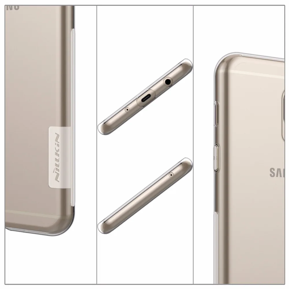 Для Samsung Galaxy Note10 5G A40 A70 A50 A30S A50S A30 M20 S10Plus A9Pro A9s Note9 J8 J6 J4 NILLKIN Nature Задняя накладка