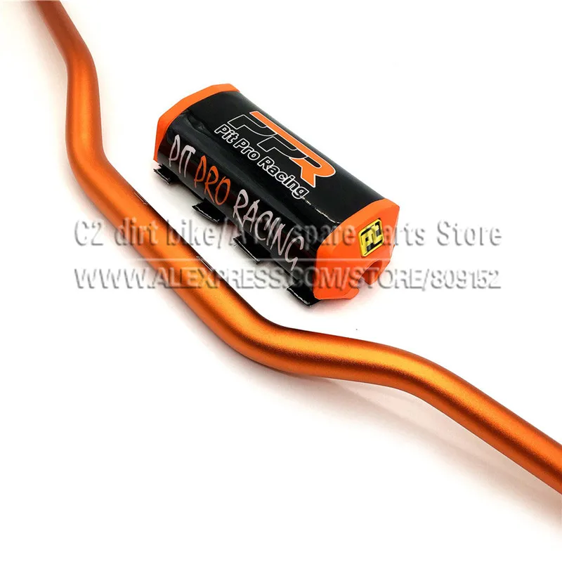 Pit Pro Racing Handlebar 1 1/8" Motorcycle Fat Bars 28mm Low Bar For