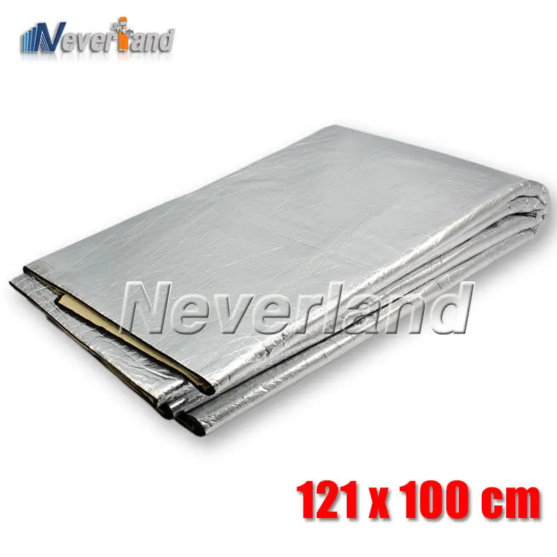 121cmx100cm Car Truck Automotive Heat Sound Shield Foil Insulation
