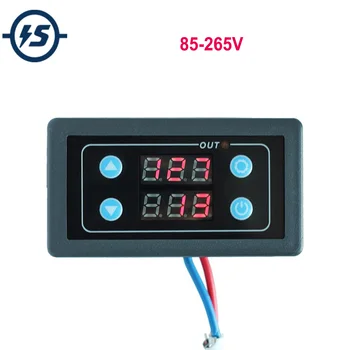 

Timer Delay Relay 110V 120V Programmable Digital Cycle Switch Module AC 85V-265V LED Display 0ms-999h