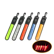 Outdoor Sports Pendant LED Light Reflective Belt Strap Sports Safety Reflective Strap Pendant Outdoor Supplies