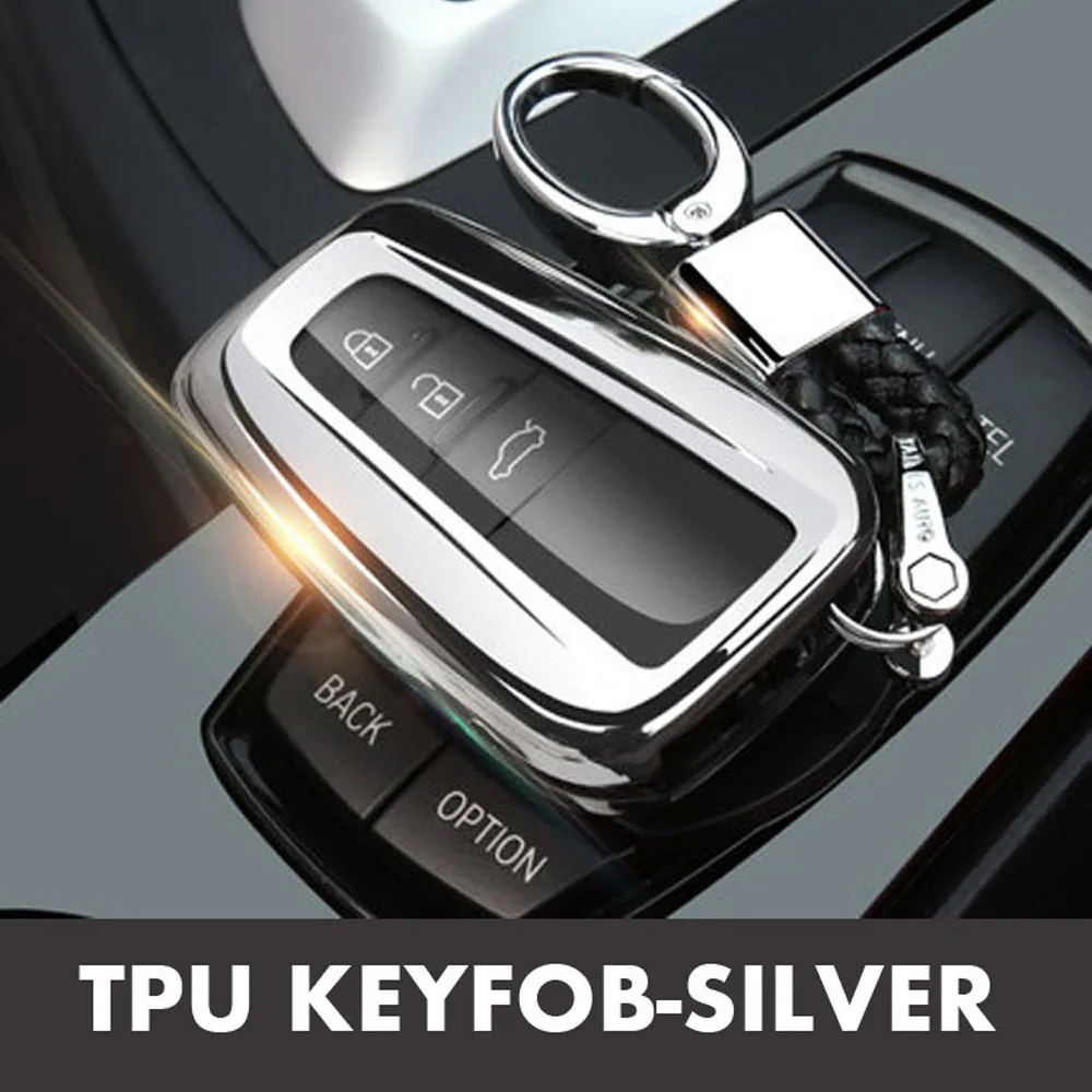 

360 full protect Car Key Fob Cover Case for Toyota CHR C-HR Camry Prius Prado 2018 2 3 Buttons Remote Keyless