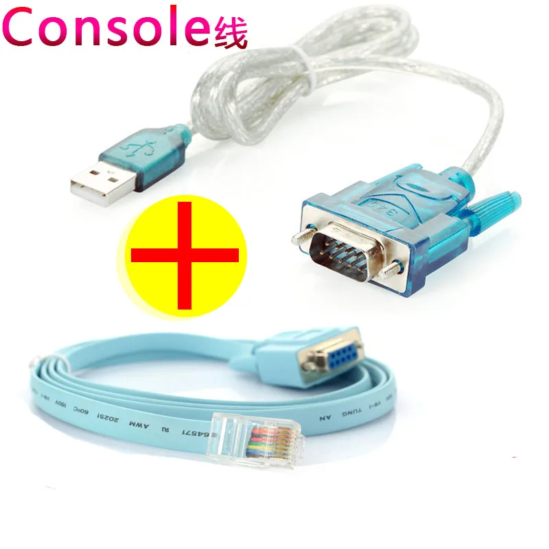 

USB to Serial Interface with RJ45 CAT5 Console Adapter Cable for Cisc0 Routers Huawei H3c 6FT Blue