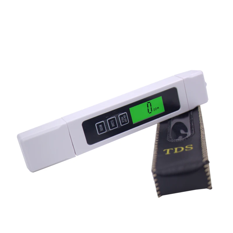 Цифровой прибор для измерения уровня pH и тестер с большим Экран TDS метр тестер качества воды 3 в 1 Точная(TDS, EC, Температура), 0-9990 ppm 16
