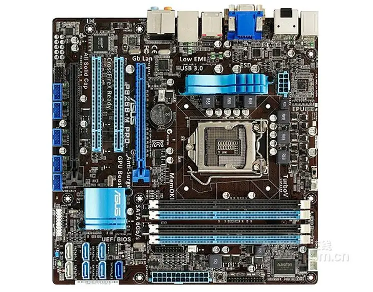 Оригинальная материнская плата Asus P8Z68-M PRO 1155 pin Z68. 90% новый | Компьютеры и офис