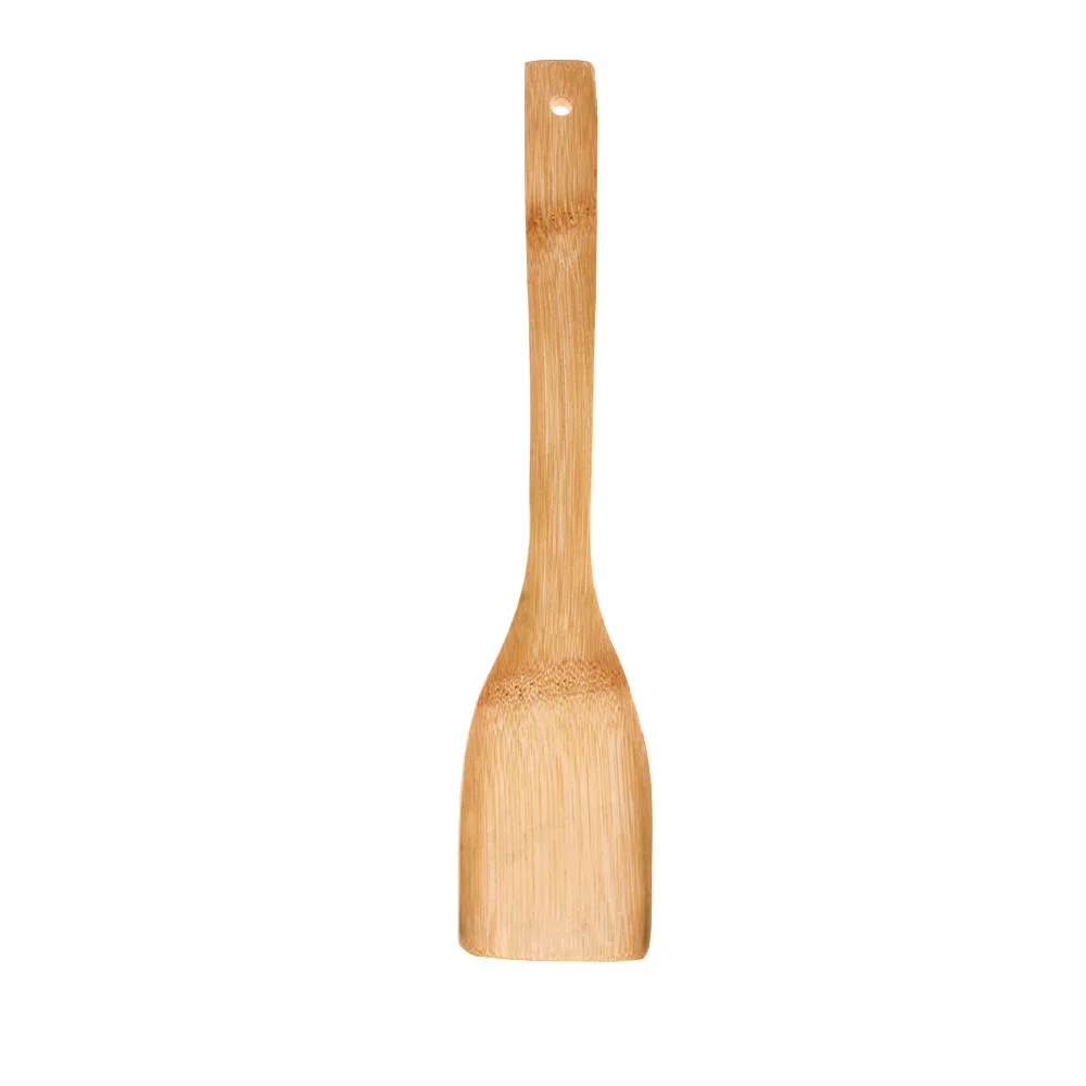 1 PC 30CM Natural Bamboo Spatula For Cooking Rice Spoon Mixing Shovel Eco-friendly Kitchen Cooking Utensils Healthy Kitchen Tool