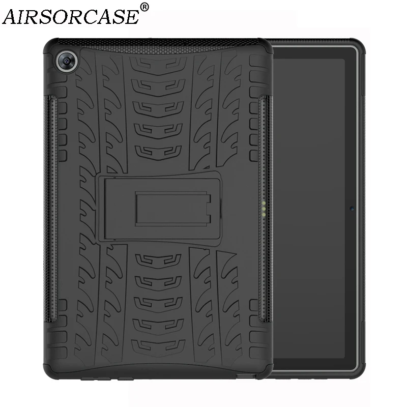 

10.8'' for Huawei MediaPad M5 10 Pro Tablet Case Cover Rugged Armor Protective Shell Hard PC & TPU Hybrid Kickstand Back Cover