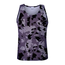 Мышцы короткий топ для фитнеса мужской пот компрессионная рубашка жилет бодибилдинг одежда Джерси без рукавов жилет