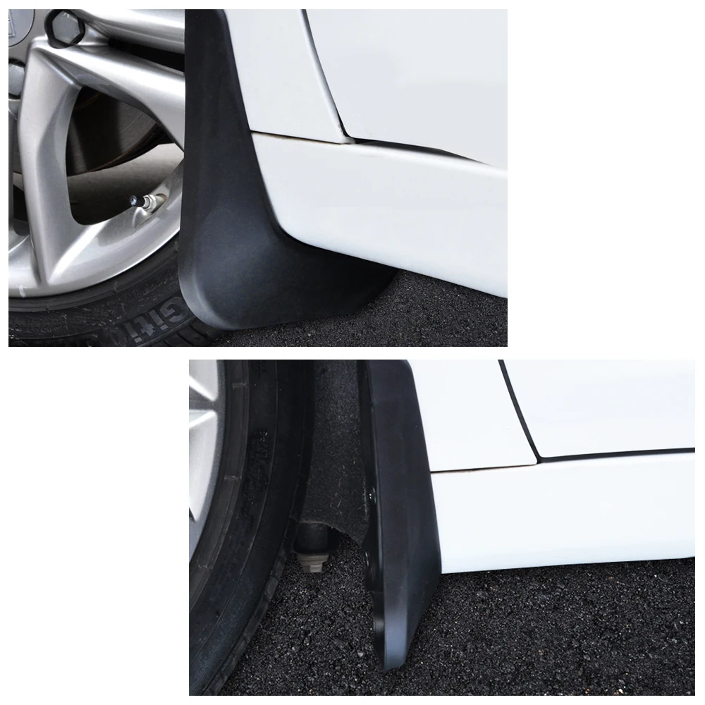 Car Mud Flaps Front Rear Mudguards Splash Guards Mudflaps For Safety Reflective Warning Fender For Subaru Forester SK