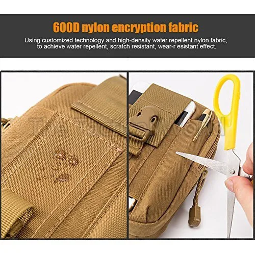 Открытый тактический телефон сумка кобура Airsoft Молл хип пояс Клип сумка кошелек EDC Gadget Pouch средство дампа падения сумка держатель