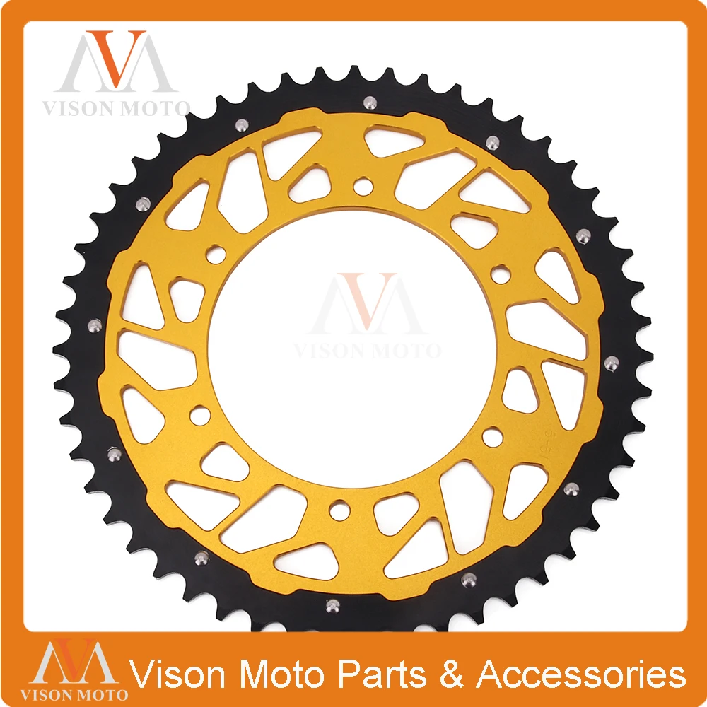 Задняя звездочка цепи CNC 42T 47T 48T 49T 50T 51T для Suzuki TSR DR DRZ RM RMX RS 125 200 250 350 400 450 RM125 RM250 E